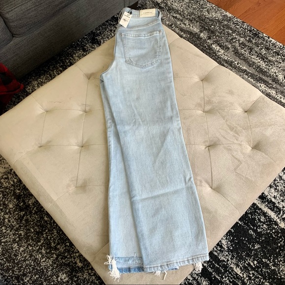 NWT Express 00 Straight Leg Jeans High Waist - Picture 3 of 5